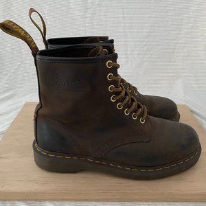 Dr. Martens 1460 Crazy Horse Leather Size 8 Aztec Brown